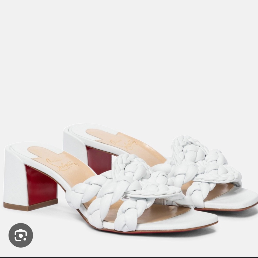 CHRISTIAN LOUBOUTIN
Marmela 55 braided leather sandals
